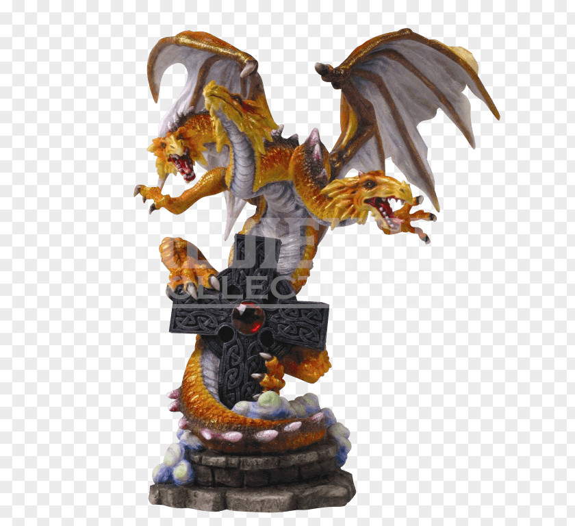 Dragon Bronze Figurine PNG