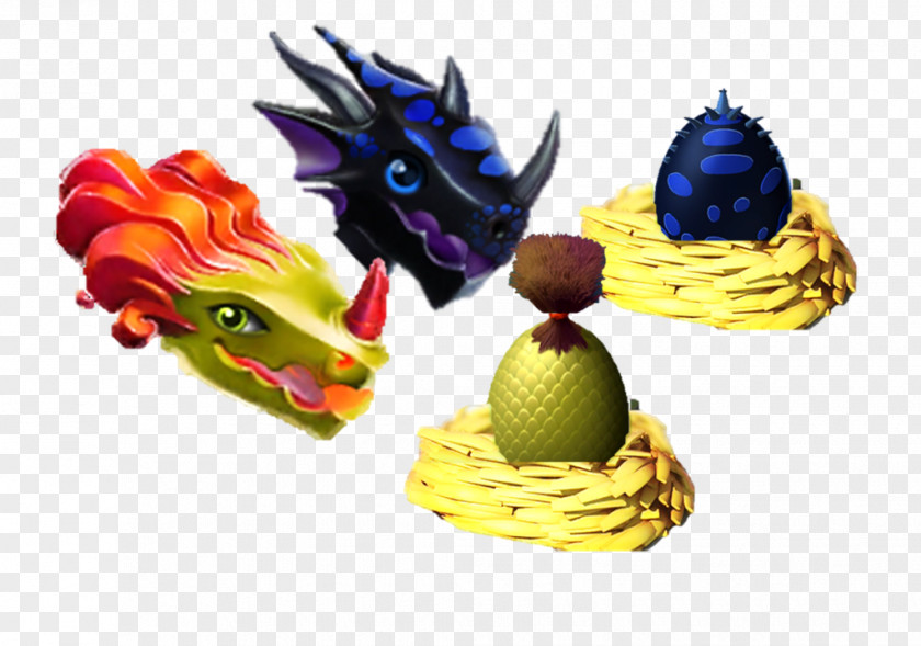 Dragon Mania Figurine Fruit PNG