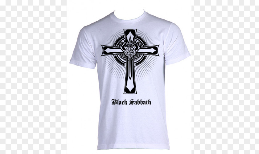 T-shirt Black Sabbath Raglan Sleeve PNG