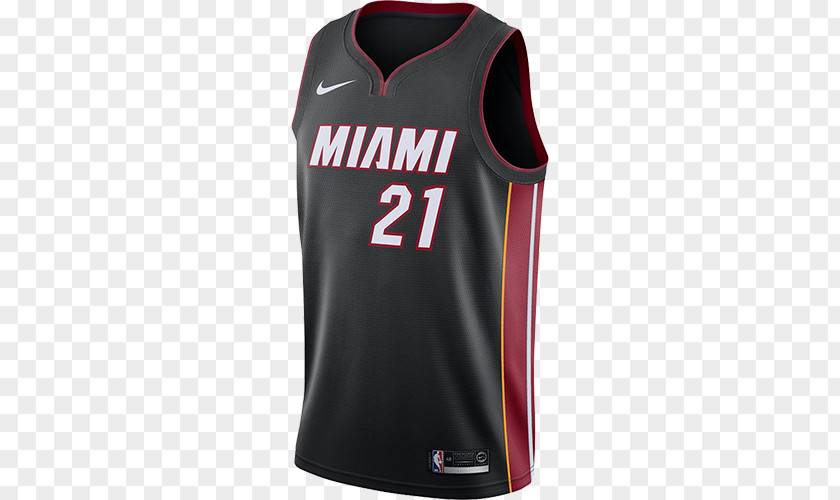 T-shirt Miami Heat NBA Playoffs Nike Store PNG