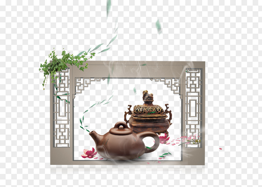 Tea Teapot Poster PNG