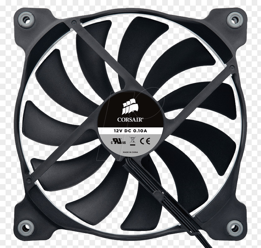 Corsair Computer System Cooling Parts Cases & Housings Components Fan Airflow PNG