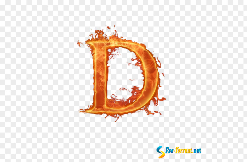 Light Letter Fire Flame PNG