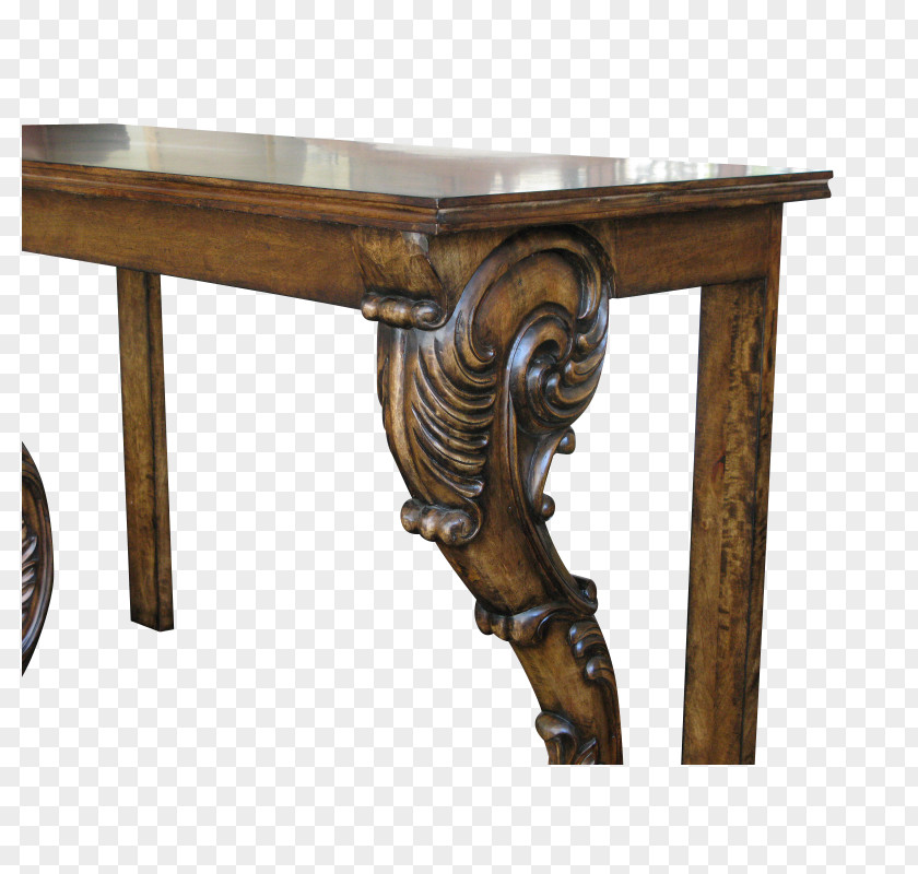 One Legged Table Wood Stain Antique PNG
