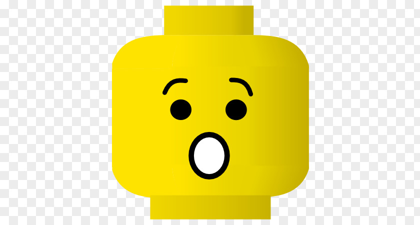 Shocked Cliparts Smiley Lego Minifigure Clip Art PNG