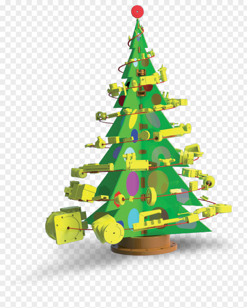 Tree 2D Christmas Ornament Spruce Fir PNG