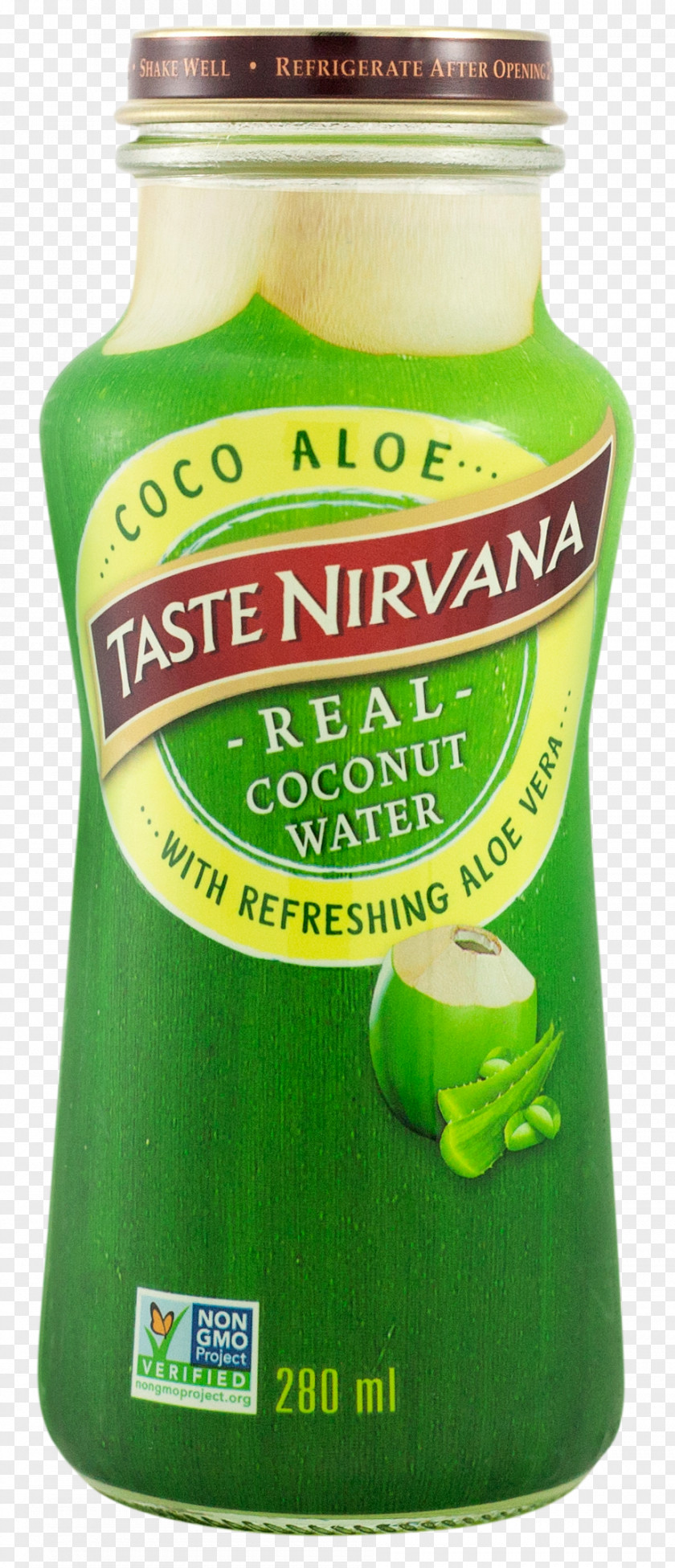 Aloe Coconut Water Vera Fizzy Drinks Taste PNG