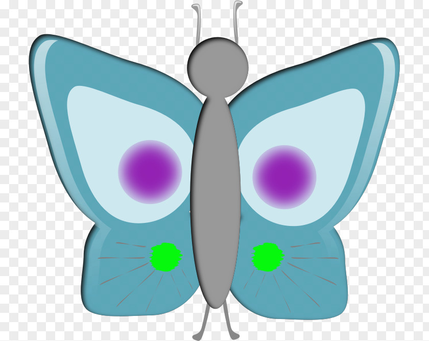 Butterfly Clip Art Vector Graphics Insect PNG