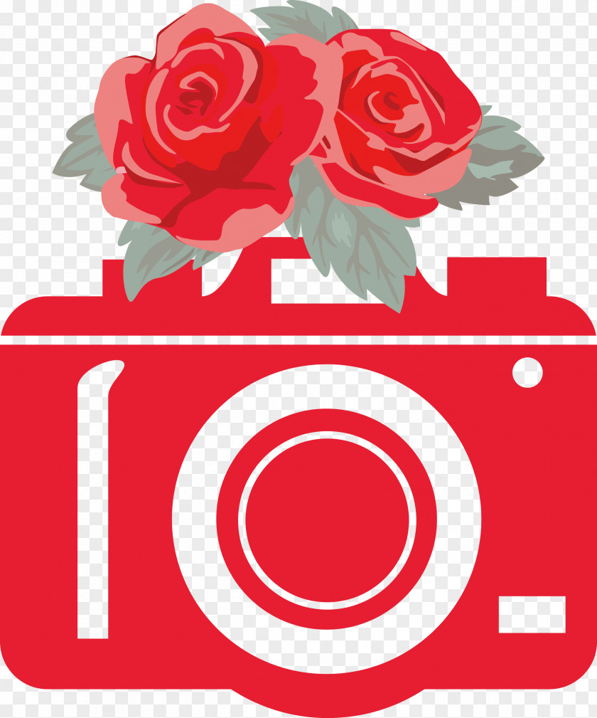 Camera Flower PNG