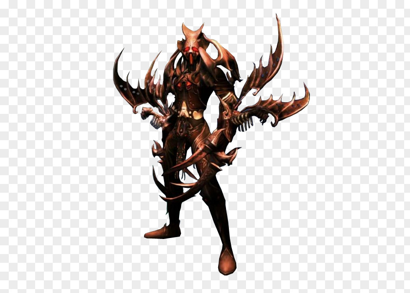 Demon Figurine Legendary Creature PNG