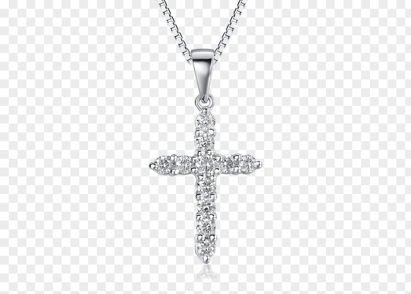 Necklace Charms & Pendants Cross Silver PNG