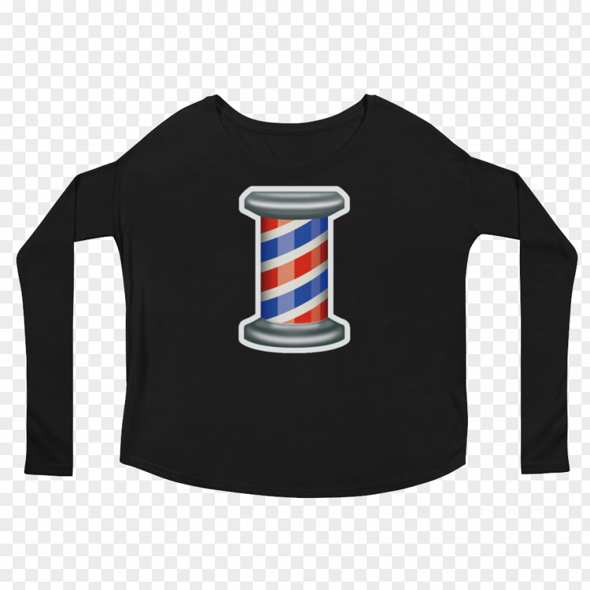 Barber Pole Long-sleeved T-shirt Hoodie Clothing PNG