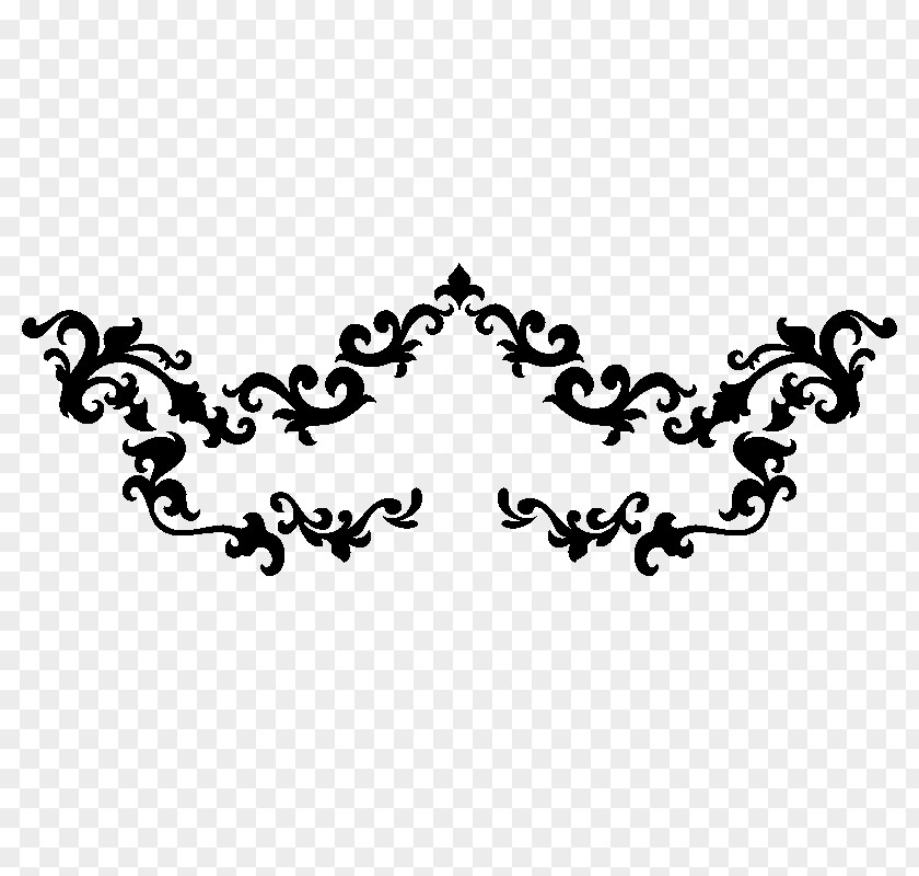 Baroque Pattern Sticker Text Plant Clip Art PNG