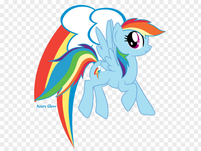 Glow Flyer Rainbow Dash Pony Art Horse PNG