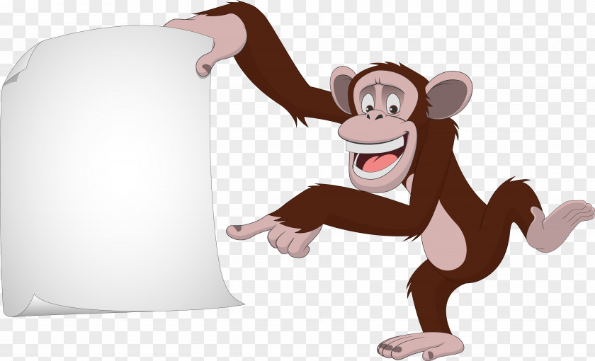 Monkey Baby Chimpanzee Ape Royalty-free PNG