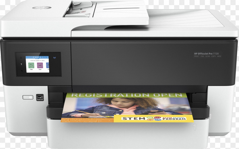 Printer Multi-function Hewlett-Packard Inkjet Printing Officejet PNG