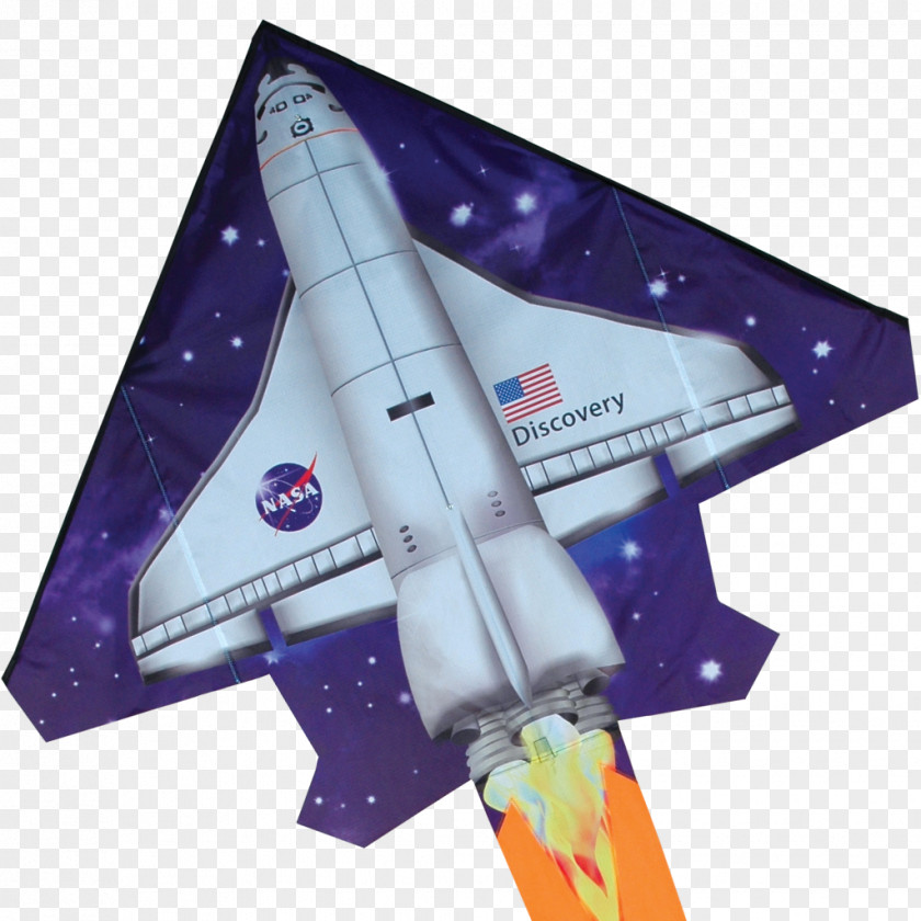 Space Shuttle Kite Line Sport Aviation Box PNG