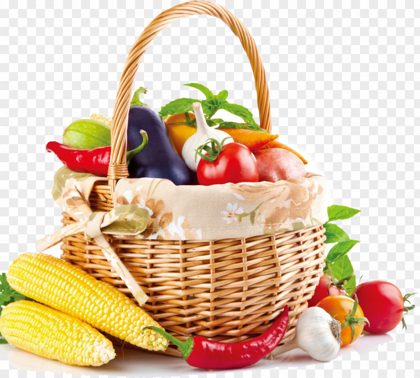 Corn Indian Cuisine Vegetable Fruit Basket Supermarket PNG