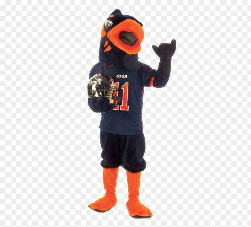 Don Antonio UTSA Roadrunners Football Men's Basketball Mascot Rowdy The Roadrunner Sombrilla Plaza PNG