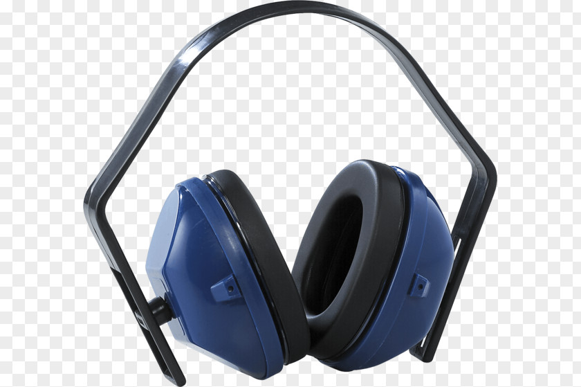 Headphones Earmuffs Blue Personal Protective Equipment PNG