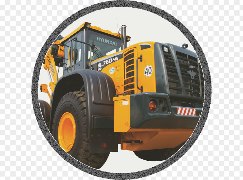 Heavy Industry Tire Hyundai Motor Company Loader Excavator PNG