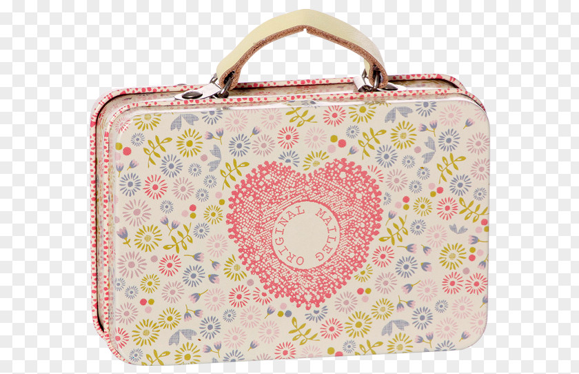 Metal Floral Suitcase Bag Toy Travel Flower PNG