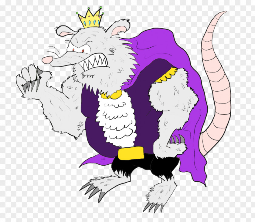 The Rat King Carnivora Cartoon Legendary Creature Clip Art PNG