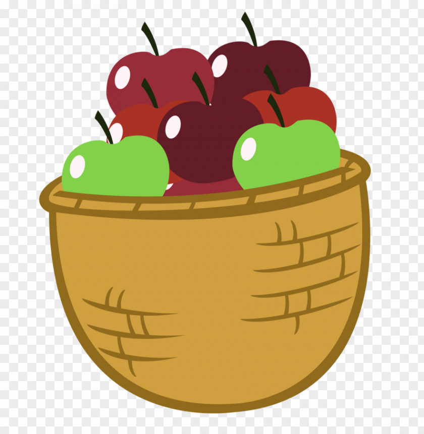 Apple Bucket Cliparts The Basket Of Apples Cartoon Clip Art PNG