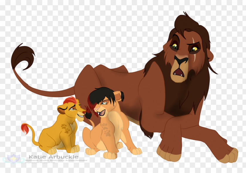 Lion King Kion Nala Simba Kiara PNG