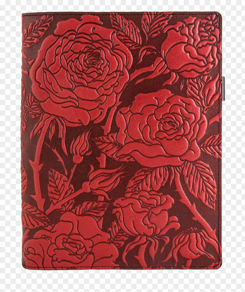 Rose Garden Roses Exercise Book Leather Cover PNG