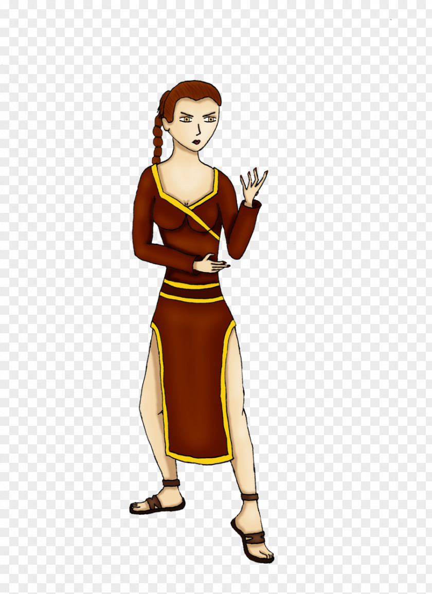 Ashrah Costume Design Cartoon Character PNG