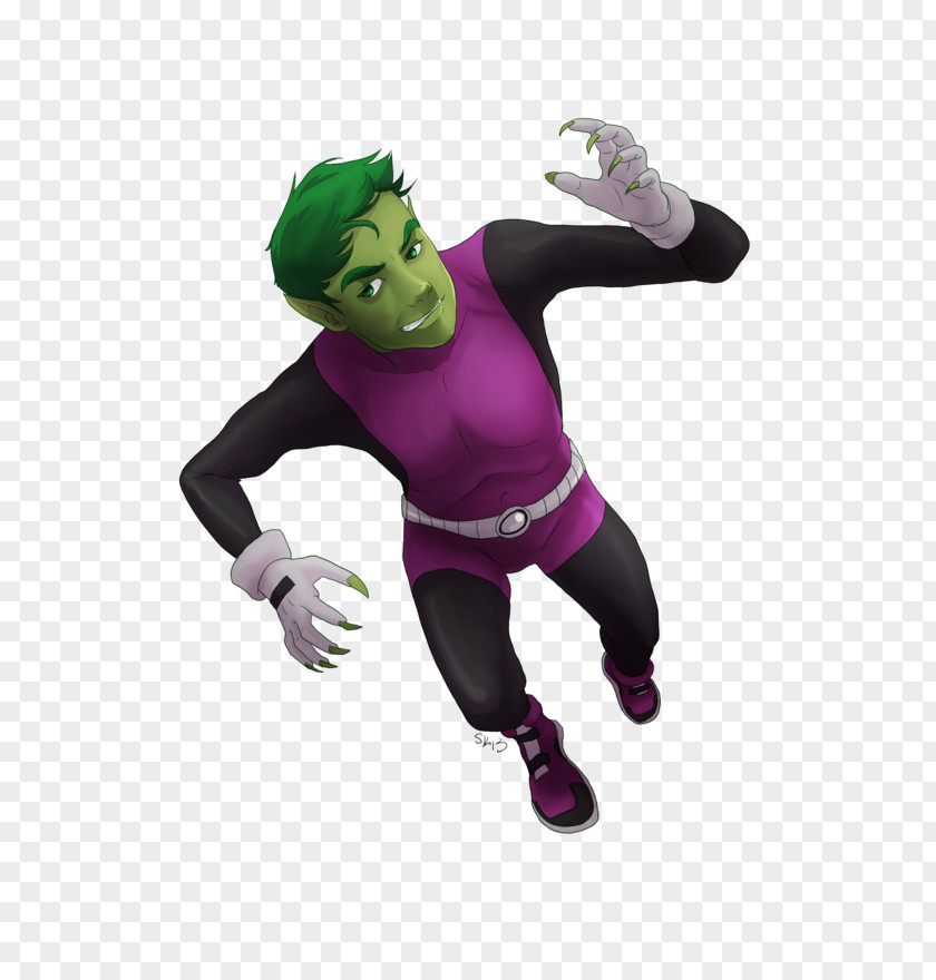 Beast Boy Starfire Raven Cyborg Robin PNG