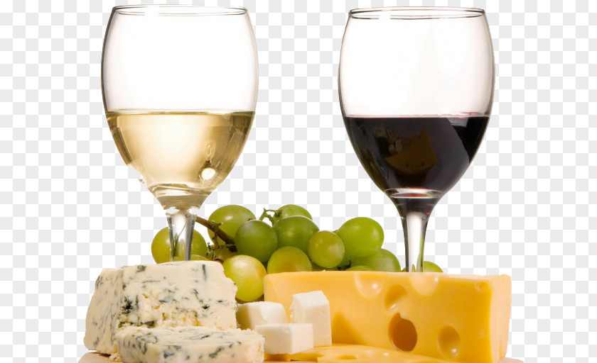 Champagne Grapes Cheese White Wine Red Rosxe9 PNG