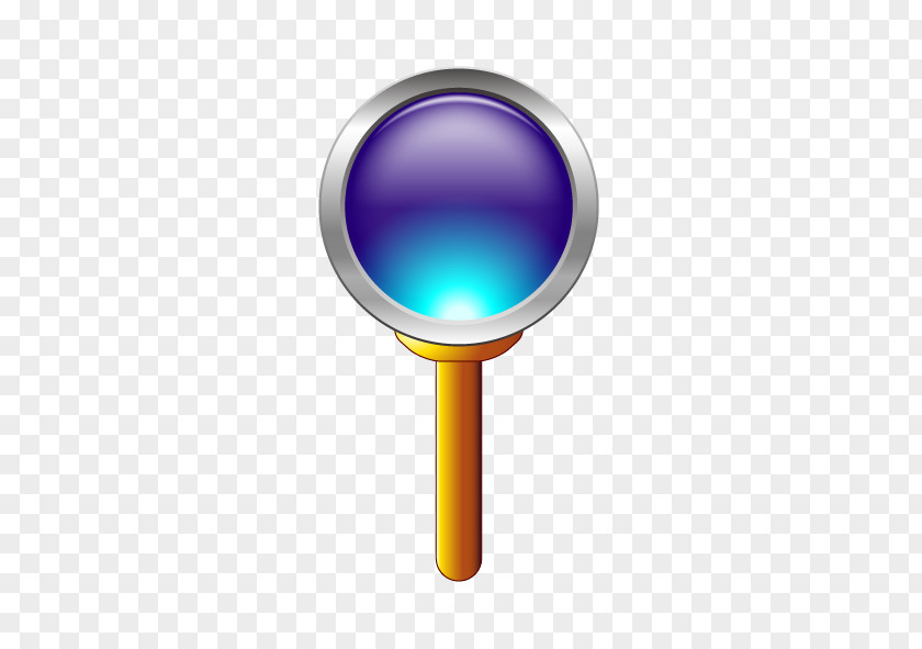 Creative Vector Magnifying Glass Euclidean PNG