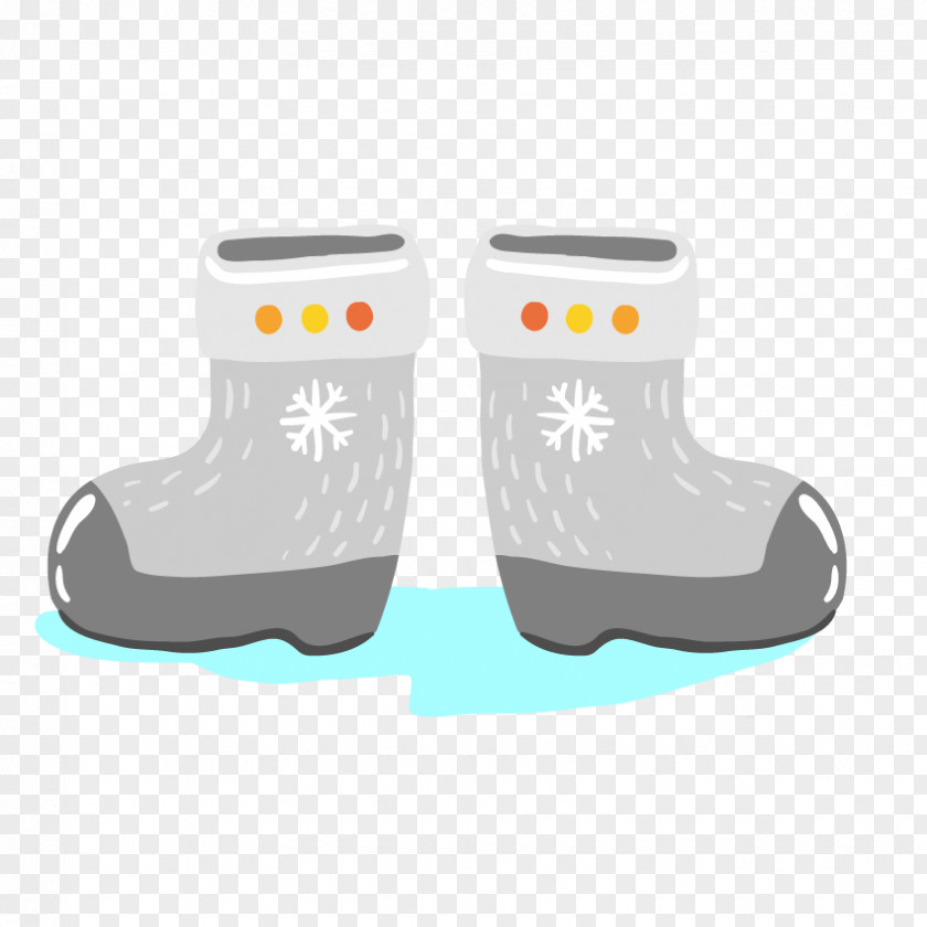 Hand-painted Boots Valenki Boot Shoe Clip Art PNG