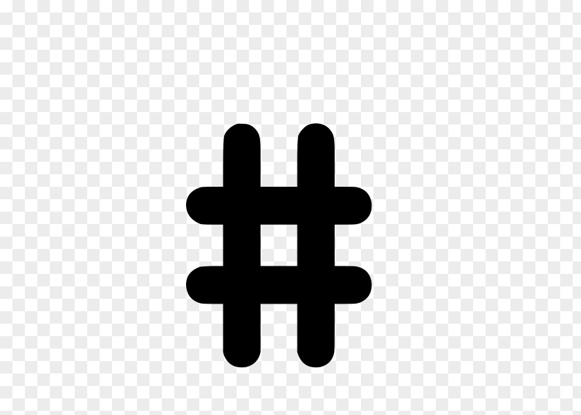 Hashtag Number Sign Clip Art PNG