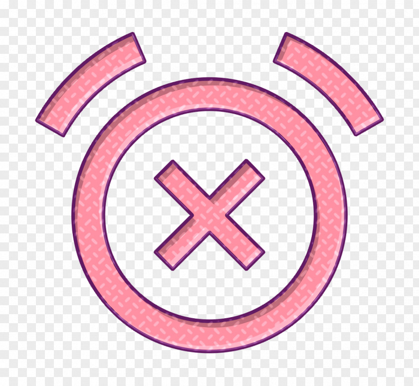 Symbol Pink Add Icon Alarm Alert PNG