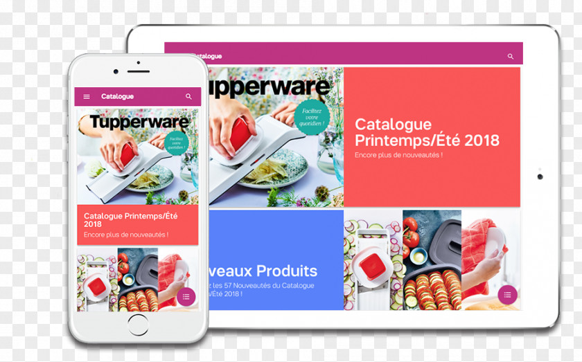 Tupperware Web Page Brands Landing PNG