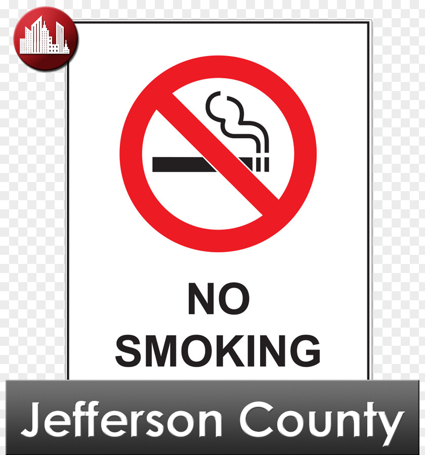 Jefferson Smoking Ban Traffic Sign Signage PNG