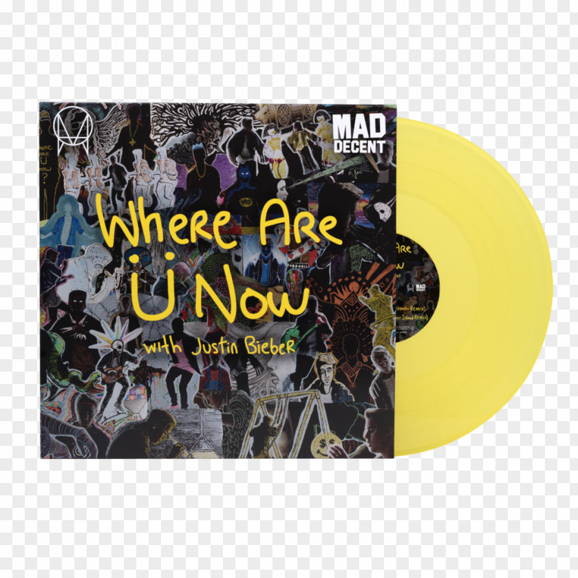 Justin Bibee Where Are Ü Now Jack Phonograph Record Store Day LP PNG