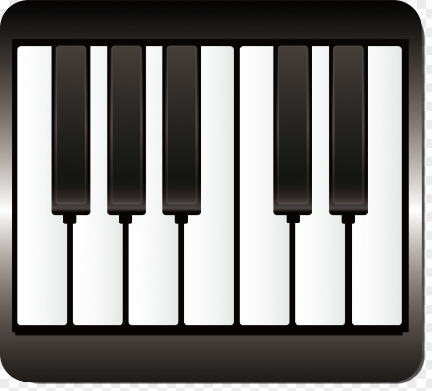 Piano Vector Element Digital Electric Player Pianet Electronic Keyboard PNG