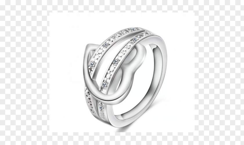 Ring Wedding Imitation Gemstones & Rhinestones Silver Jewellery PNG