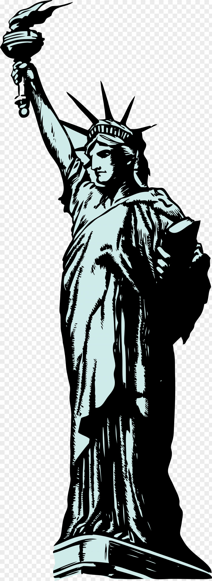Statue Of Liberty Art Clip PNG