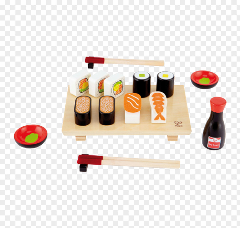 Sushi Hape Holding Japanese Cuisine Toy Play PNG