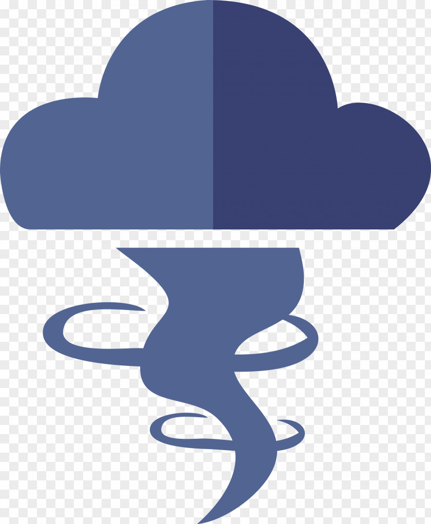 Tornado Flattened Icon Adobe Illustrator Euclidean Vector Flat Design PNG