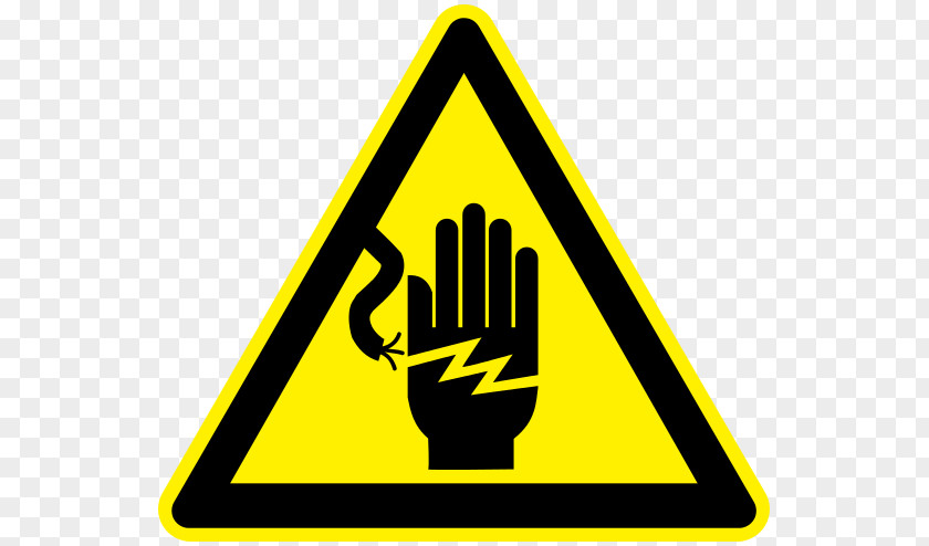 WebP Warning Sign Electricity Burn Hazard Symbol PNG