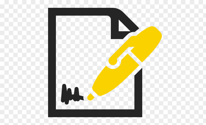 Self Help Contract Icon Design Notary PNG