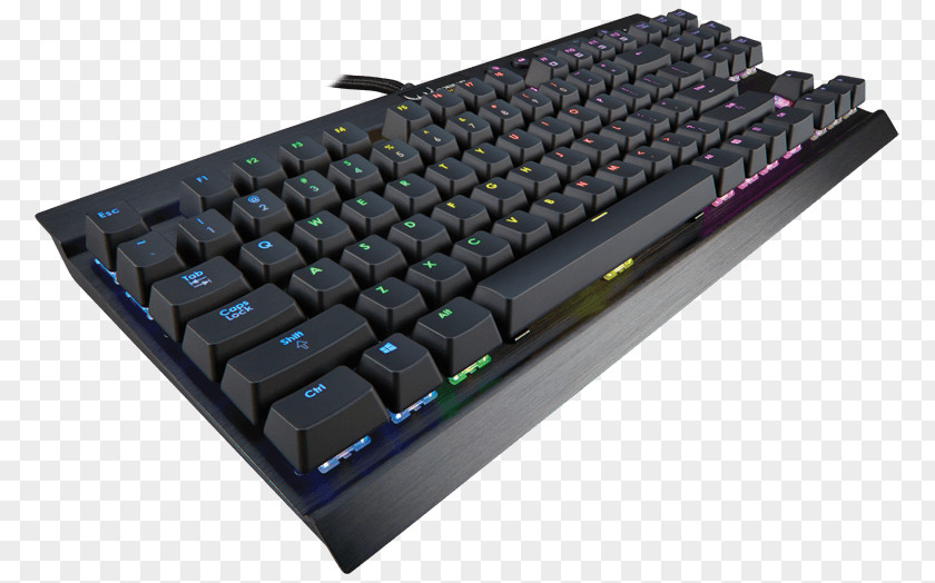 Thrown Ripples Computer Keyboard Gaming Keypad RGB Color Model Cherry Backlight PNG