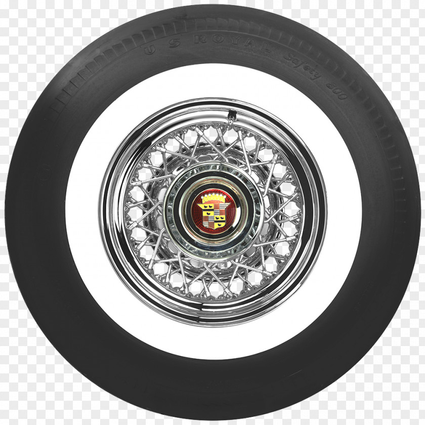 Car Alloy Wheel Whitewall Tire Coker PNG