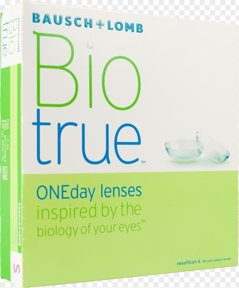 Eye Bausch + Lomb Biotrue ONEday Contact Lenses & Presbyopia PNG